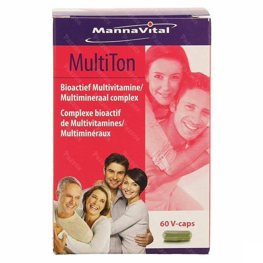 Mannavital Multiton 60 Gelules