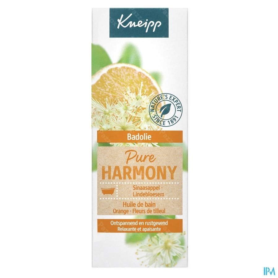 Kneipp Huile Bain Orange Tilleul 100ml