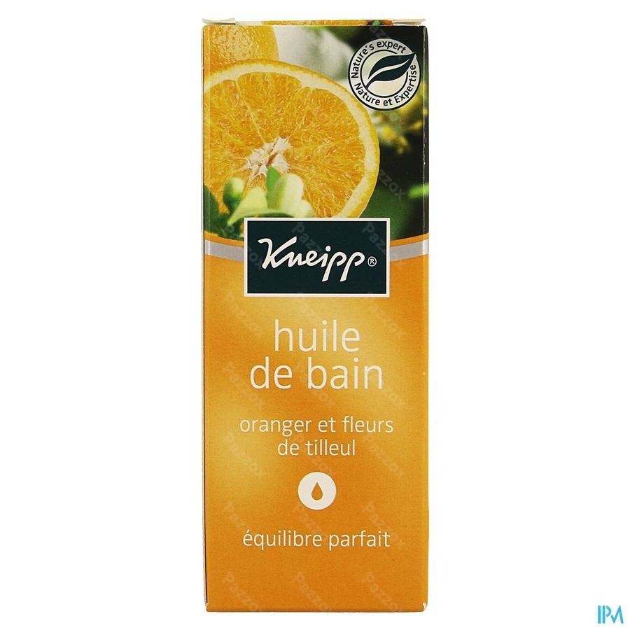 Kneipp Huile Bain Orange Tilleul 100ml