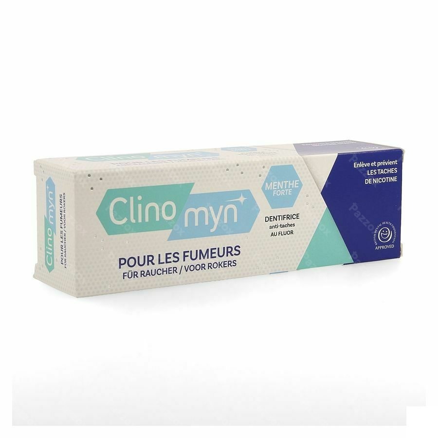 Clinomyn Dentifrice A/tache Fumeurs 75ml