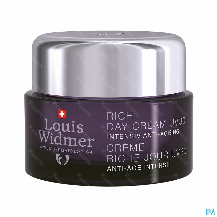 Widmer Creme Riche Jour Uv30 N/parf 50ml