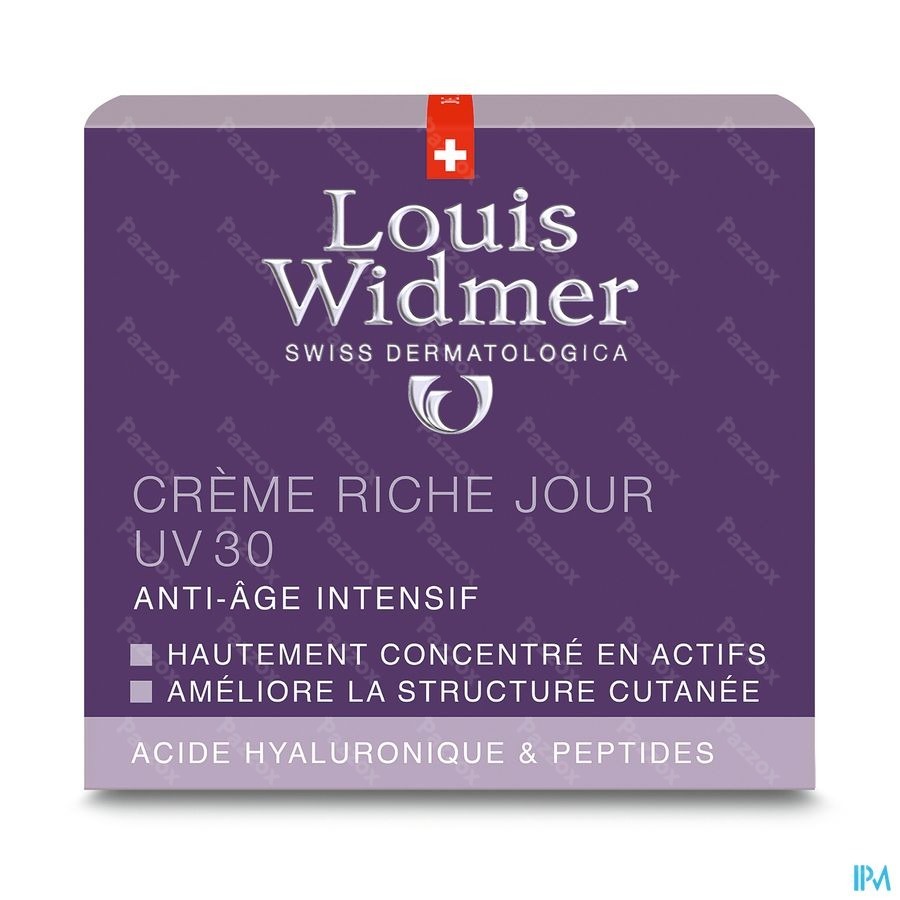 Widmer Creme Riche Jour Parf. Uv30 50ml