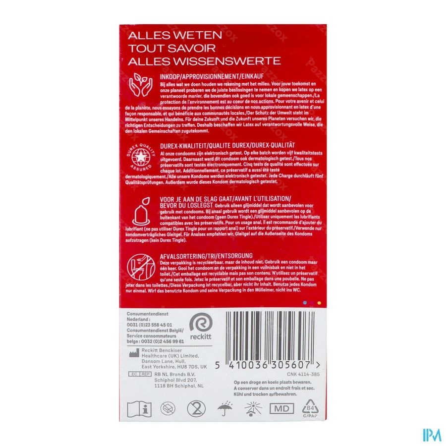 Durex Thin Feel Preservatifs 12