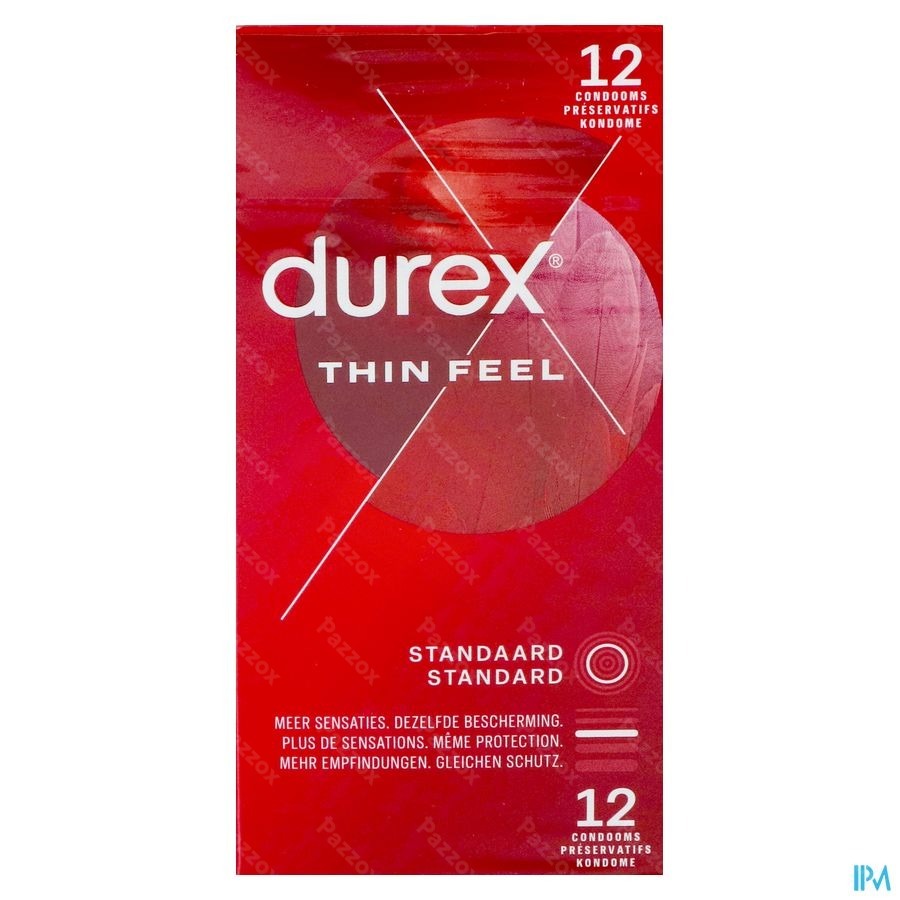 Durex Thin Feel Preservatifs 12