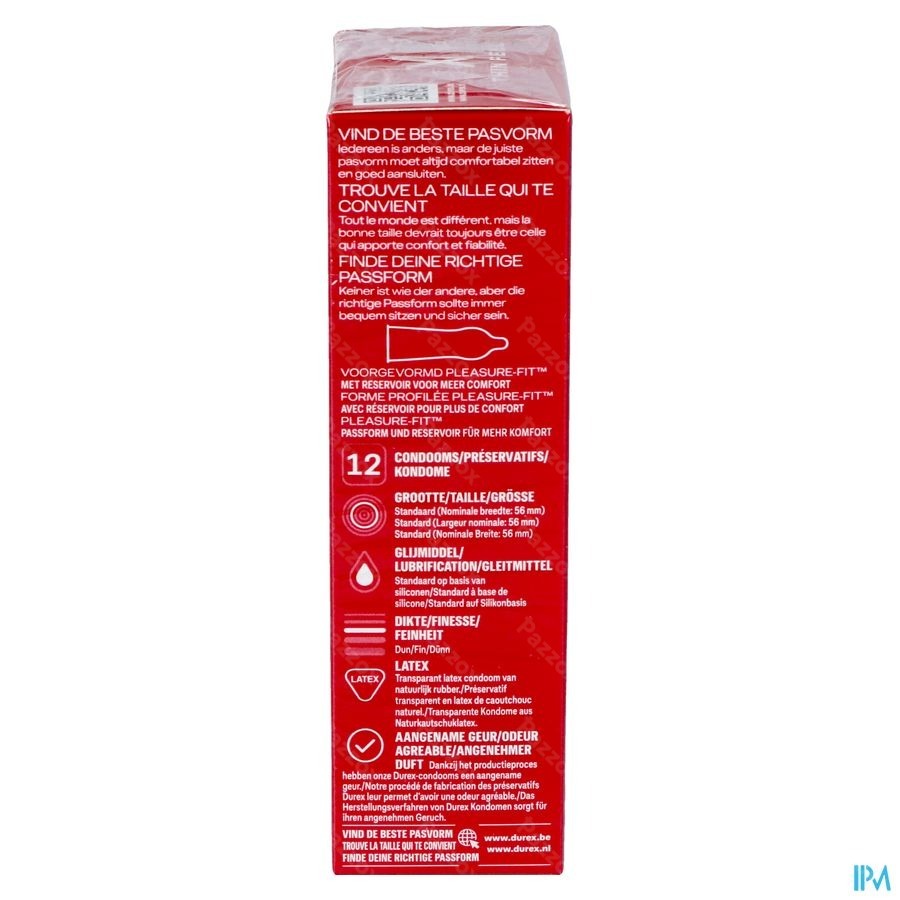 Durex Thin Feel Preservatifs 12