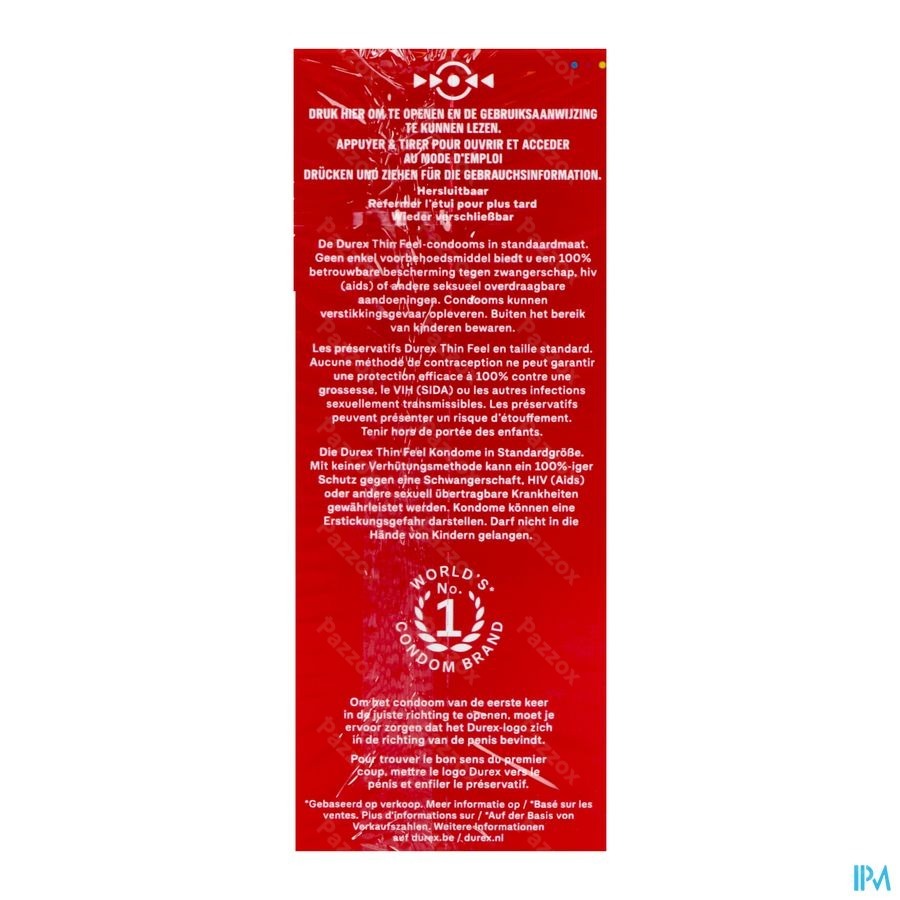 Durex Thin Feel Preservatifs 20