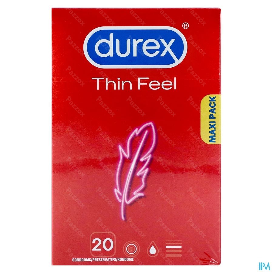 Durex Thin Feel Preservatifs 20