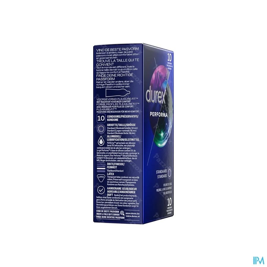 Durex Performa Preservatifs 10