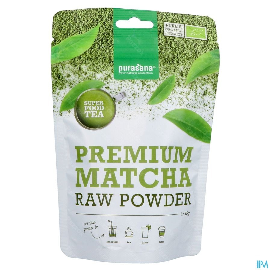 Purasana Premium Matcha Poudre 75g