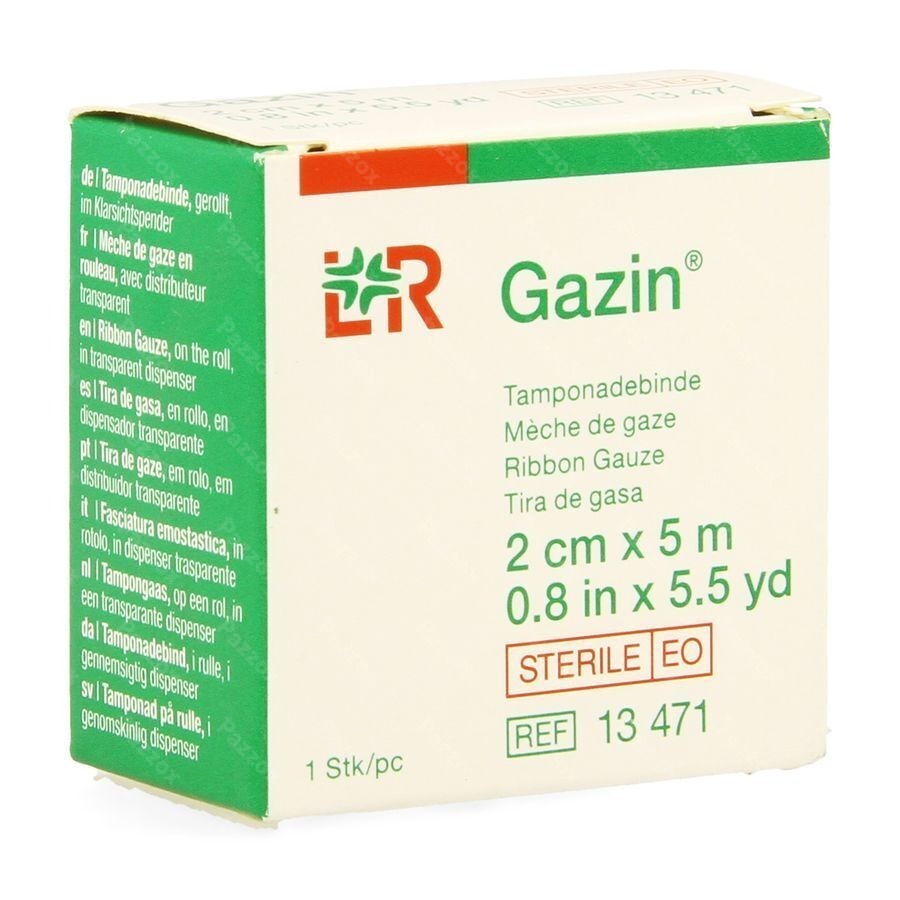 Gazin Meche Gaze Sterile 2cmx5m