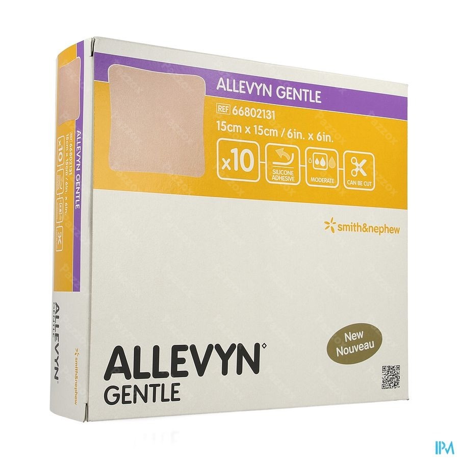 Allevyn Gentle Cp Foam 15cmx 15cm 10 66802131