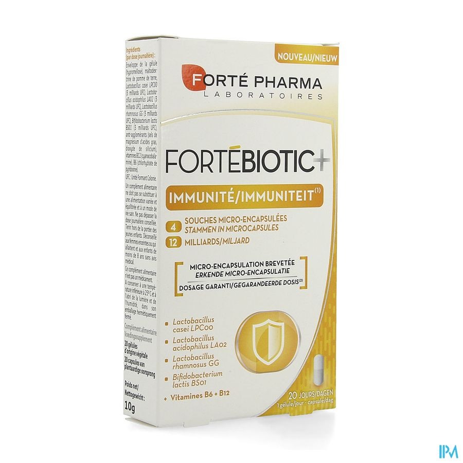 Fortebiotic+ Immunite V-caps 20