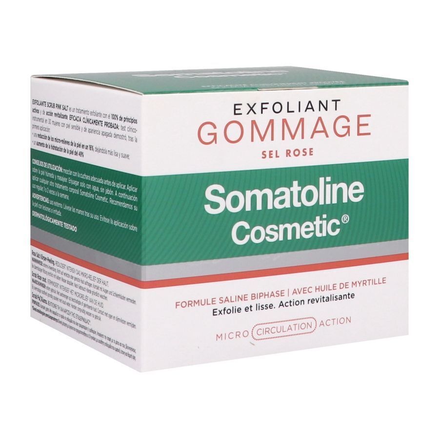 Somatoline Cosm. Gommage Exfoliant Sel Rose 350g