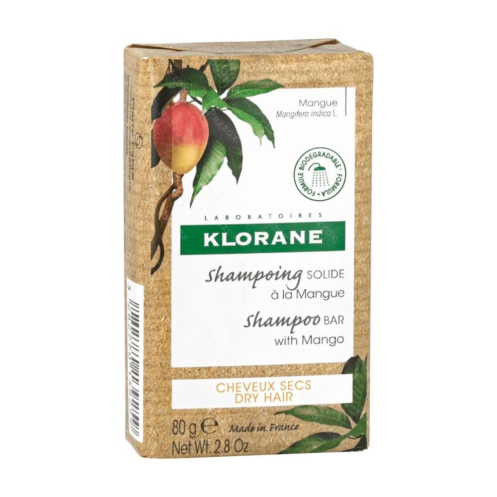 Klorane Shampooing Solide Mangue 80g