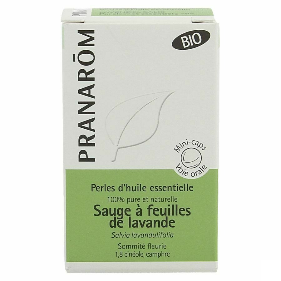 Perles Bio Sauge Fe Lav Hle Ess 60