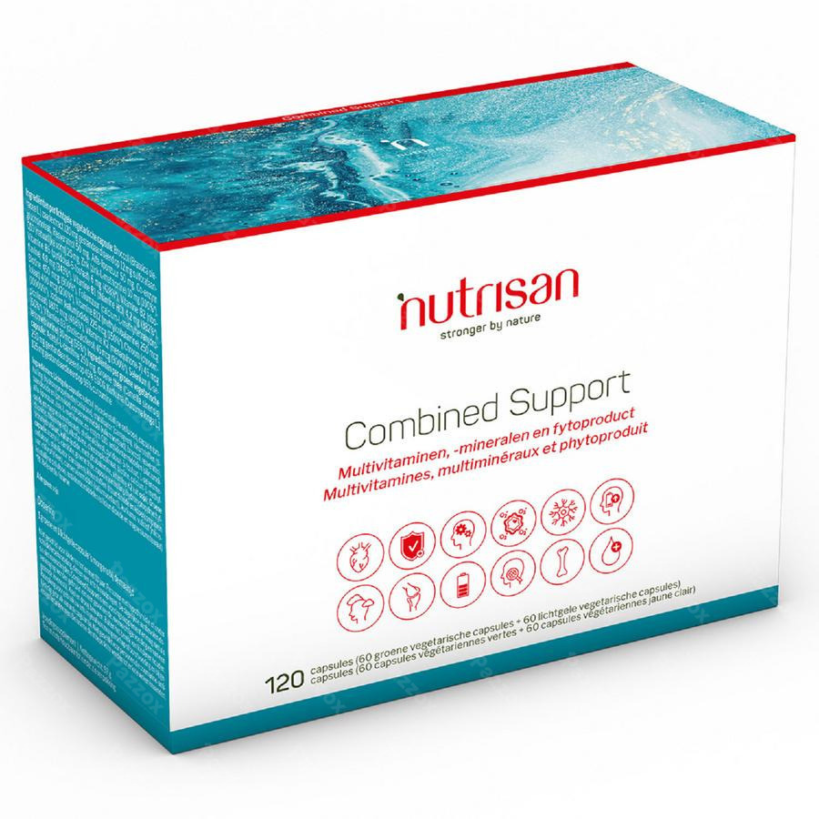 Nutrisan Combined Support 60 + 60 Gélules Végétariennes