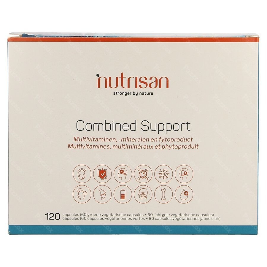 Nutrisan Combined Support 60 + 60 Gélules Végétariennes