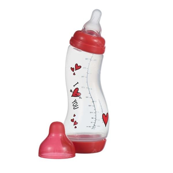 Difrax Biberon-s Natural I Love 250ml