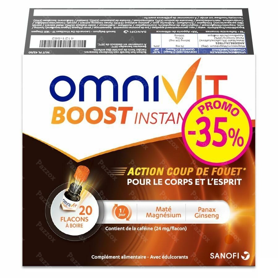 Omnivit Boost Instant 20 Energyshots Promo