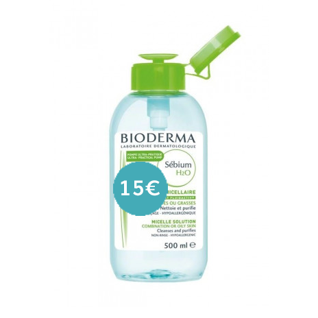 Bioderma Sebium H2o Solution Micellaire 500ml Promo