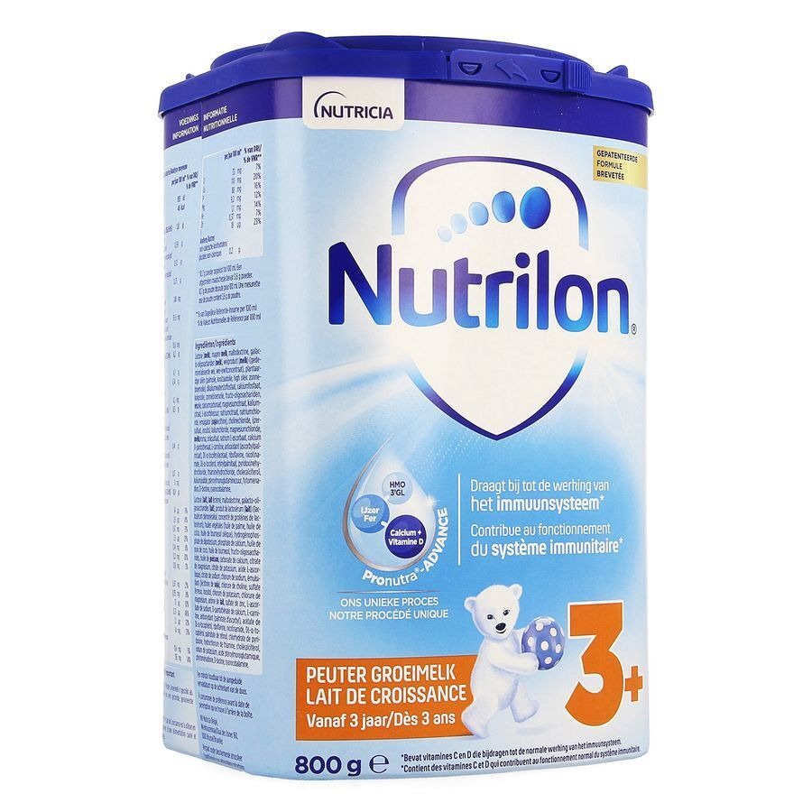 Nutrilon 3+ Lait de Croissance A partir de 3 ans 800g