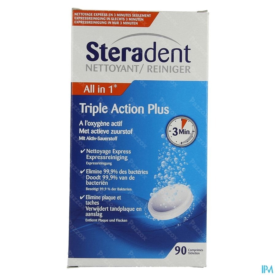 Steradent Triple Action Plus Comp 90