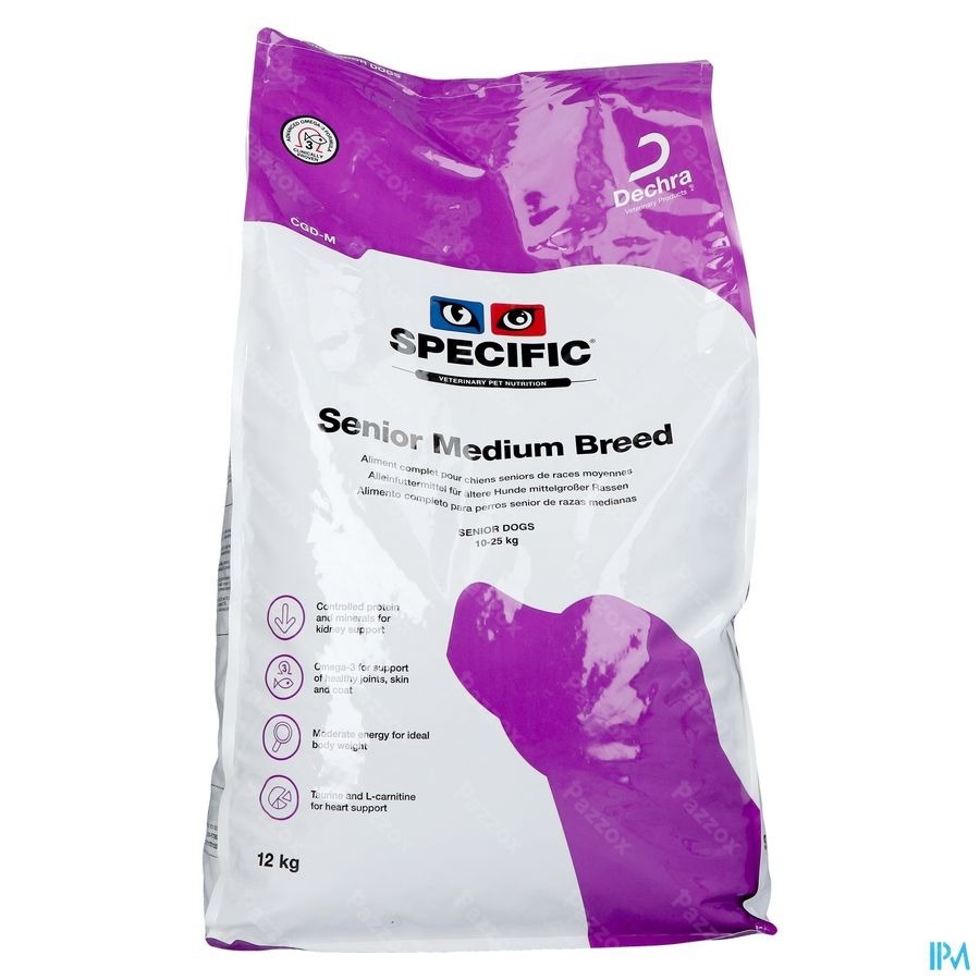 Specific Cgd-m Senior Medium Breed 12kg