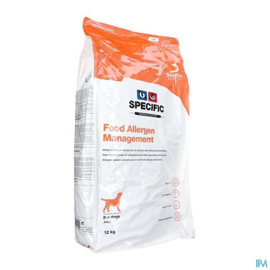 Specific Cdd Food Allergy Management 12kg