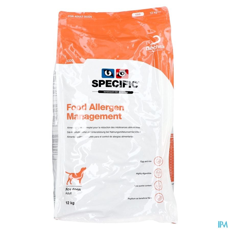 Specific Cdd Food Allergy Management 12kg