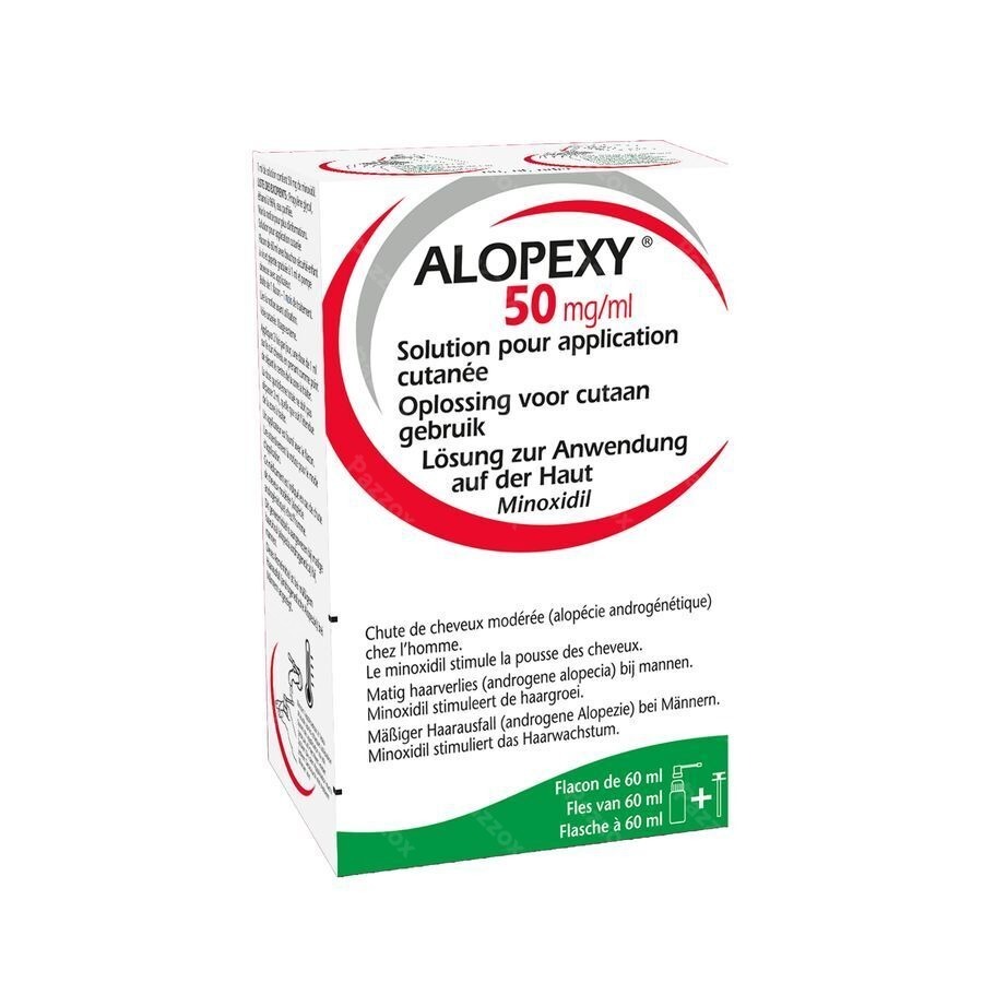 Alopexy 50mg/ml Sol Appl Cut.fl Pipette/spray 60ml