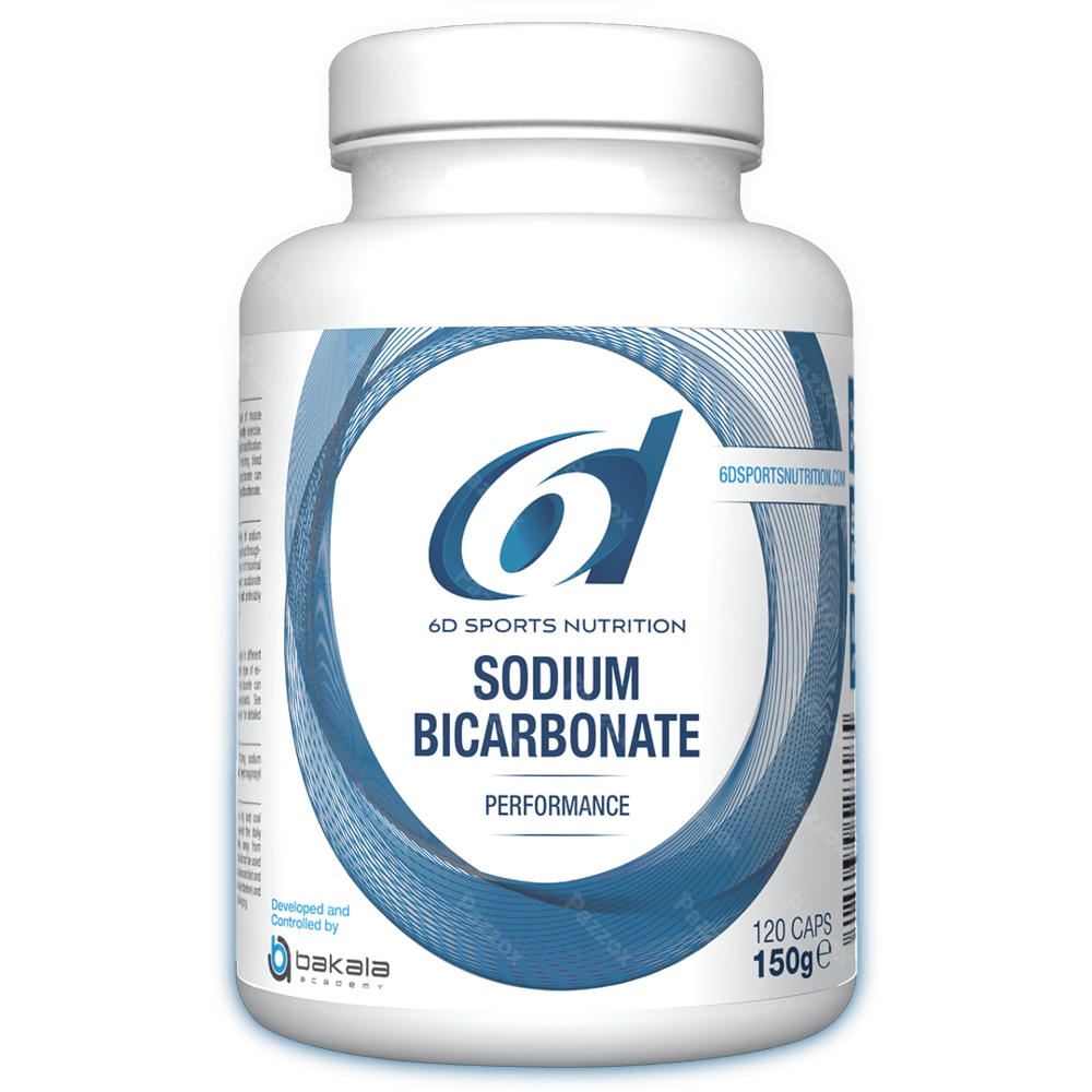 6d Sports Nutrition Sodium Bicarbonaat 120 Gelulen