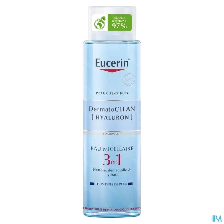 Eucerin Dermatoclean Hyaluron Eau Micellaire 3 en 1 400ml