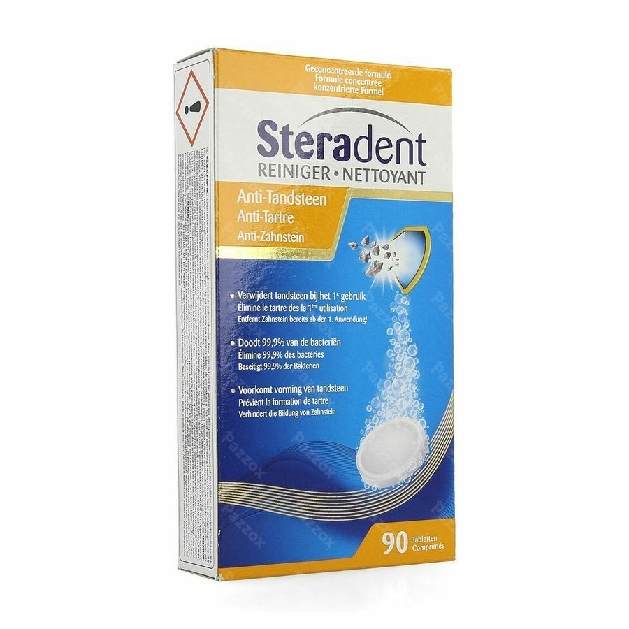Steradent A/tartre Comp 90