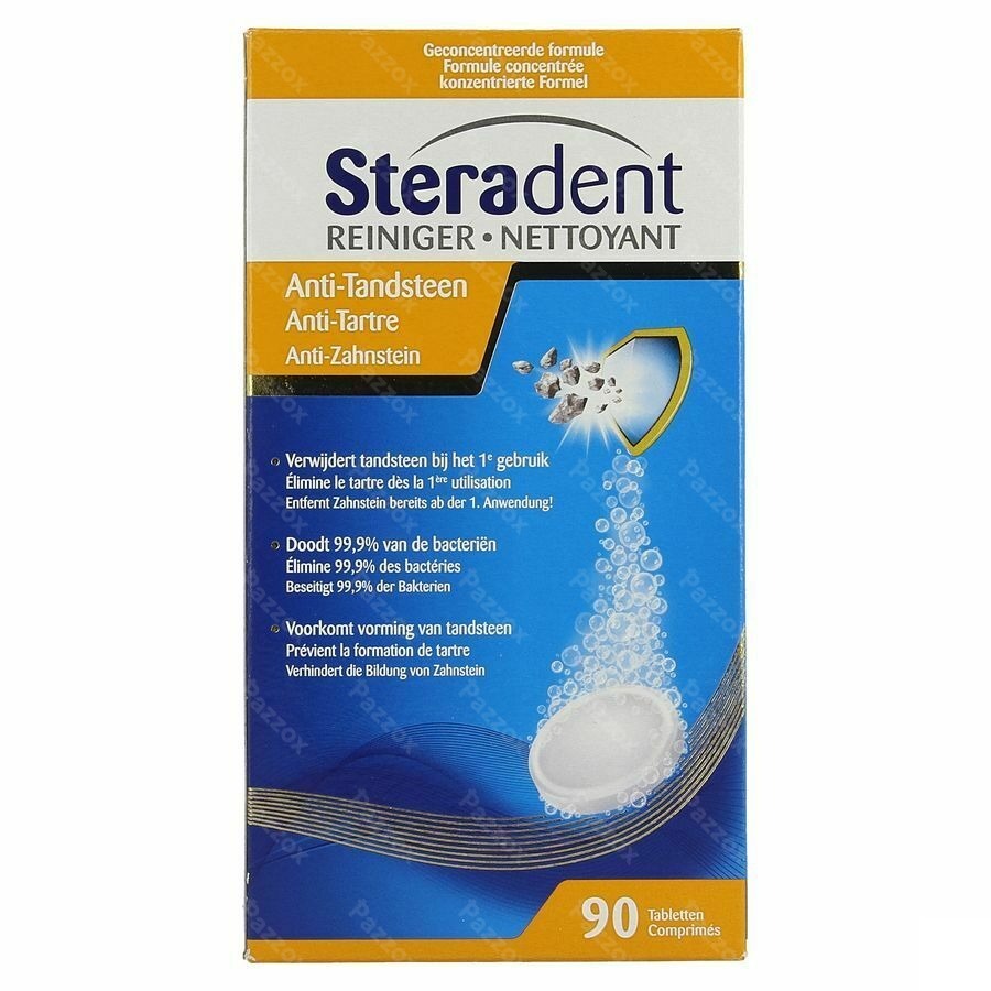 Steradent A/tartre Comp 90