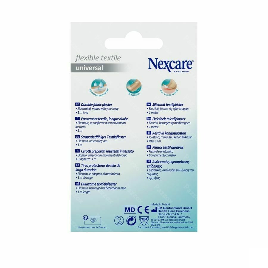 Nexcare 3m Flexible Textile Universal Rol 1mx6cm