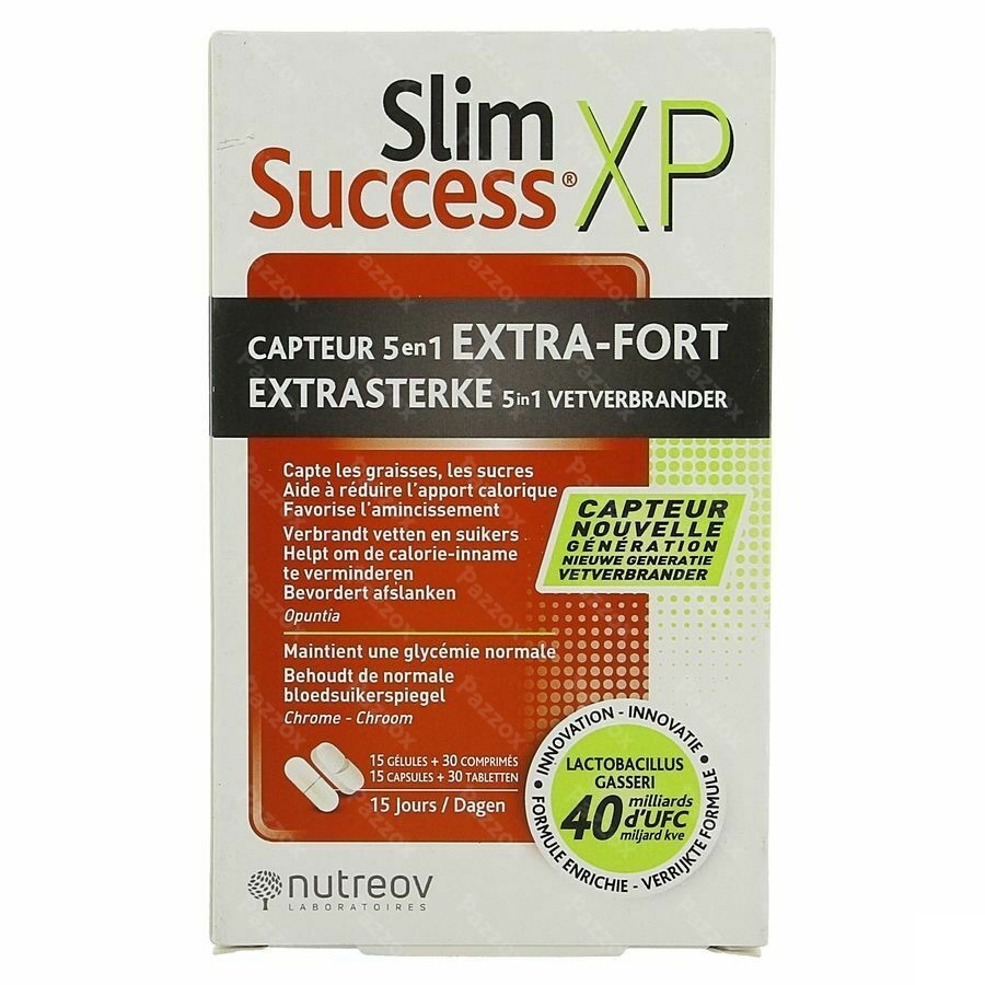 Slim Success Xp Capteur 5en1 Caps 15 + Comp 30