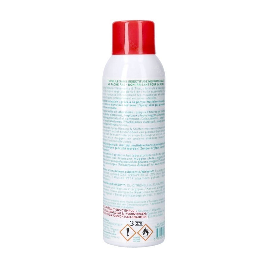 Puressentiel A/pique Spray Repulsif Vet&tissu150ml