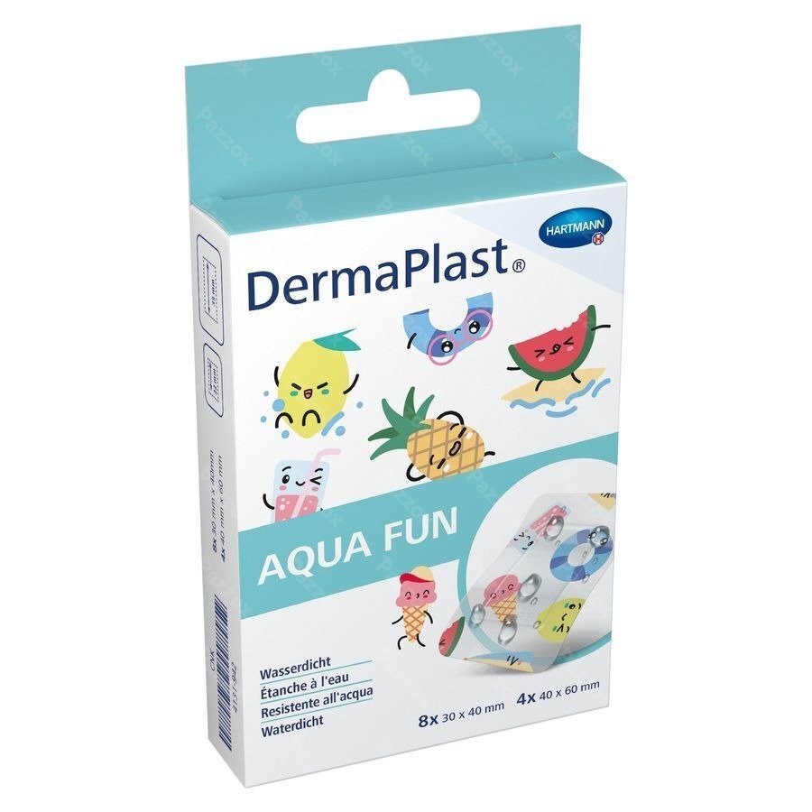 Dermaplast Aqua Fun 2 Maten 12 P/s