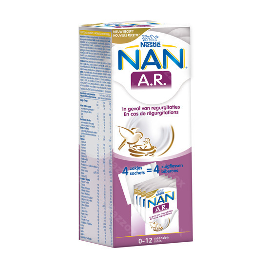 Nan A.R. Lait pour Nourrissons 4x26g