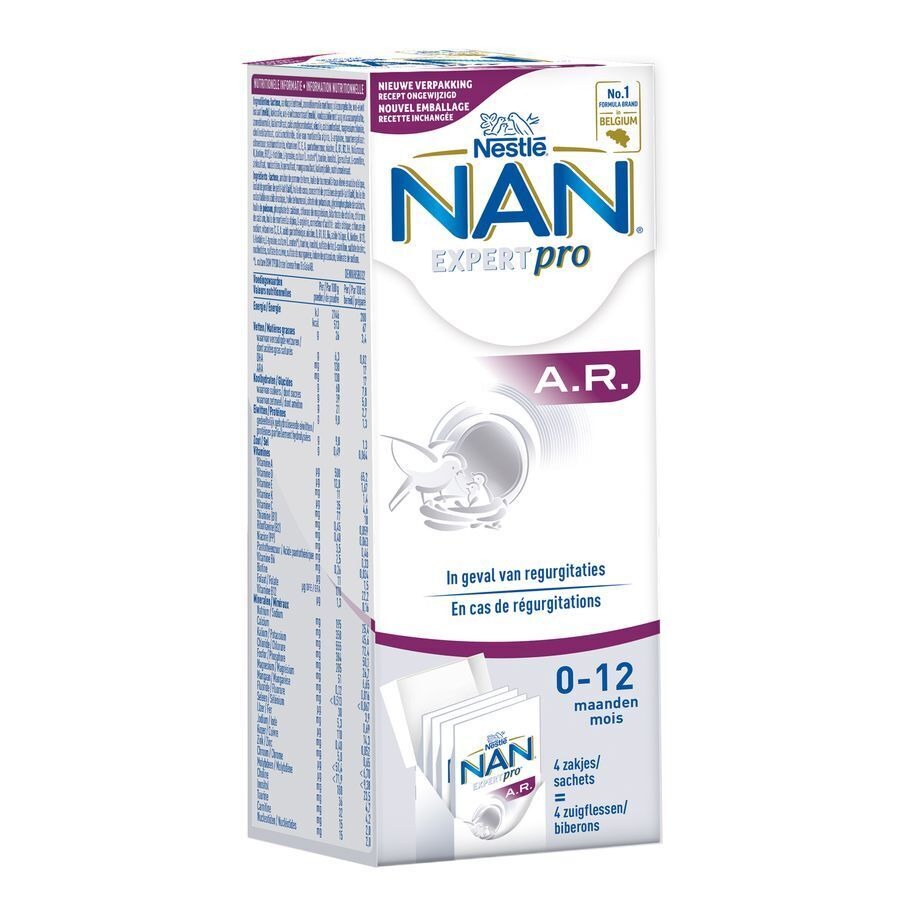 Nan A.R. Lait pour Nourrissons 4x26g