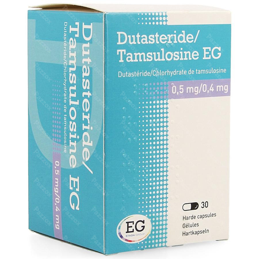 Dutasteride Tamsulosine Eg 0,5mg/0,4mg Caps 30