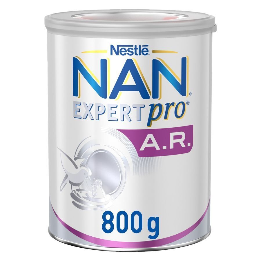 Nestlé Nan ExpertPro A.R. Lait Anti Régurgitations pour Nourrissons Bébé 0-12 Mois 800g