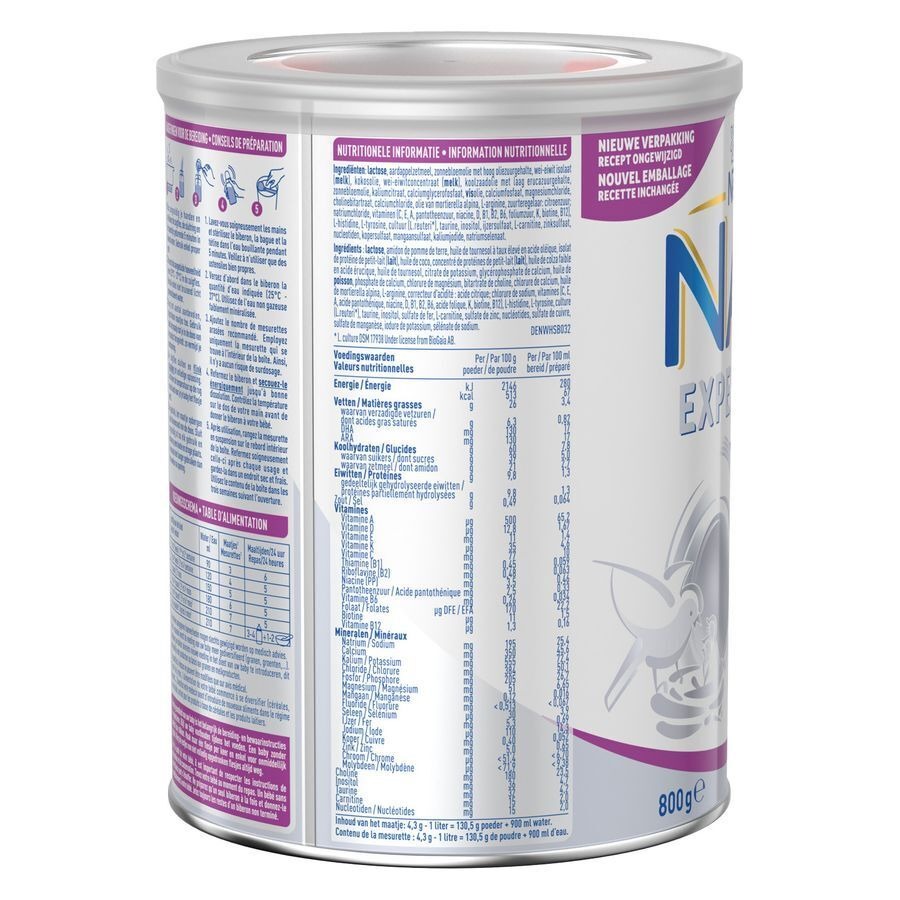 Nestlé Nan ExpertPro A.R. Lait Anti Régurgitations pour Nourrissons Bébé 0-12 Mois 800g