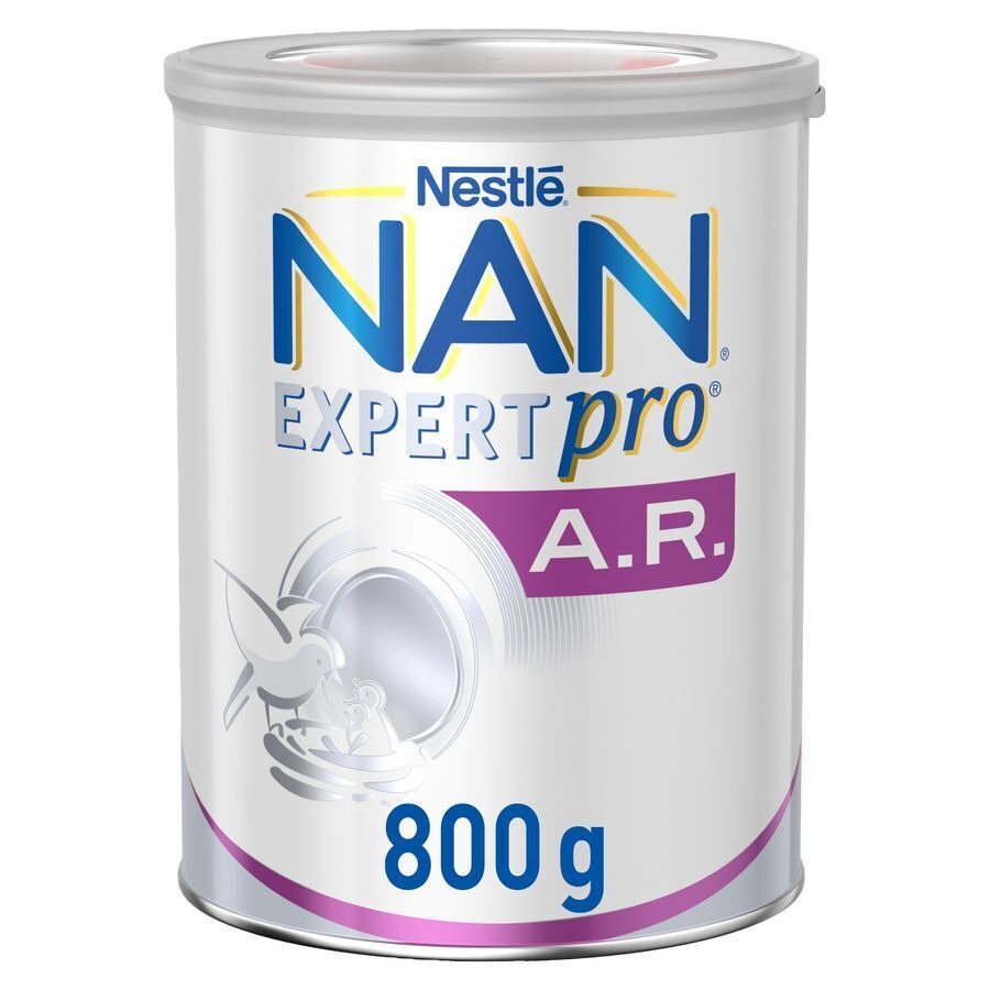 Nestlé Nan ExpertPro A.R. Lait Anti Régurgitations pour Nourrissons Bébé 0-12 Mois 800g
