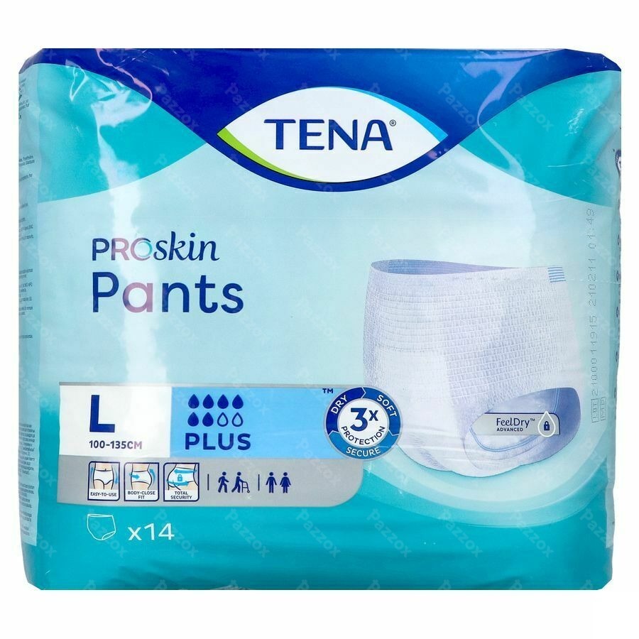 Tena Proskin Pants Plus Large 14