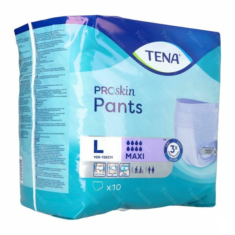 Tena Proskin Pants Maxi Large 10