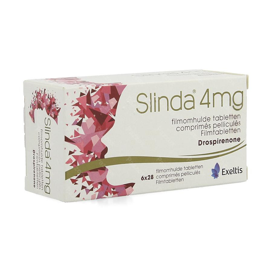 Slinda 4mg Comp Pell 6 X 28