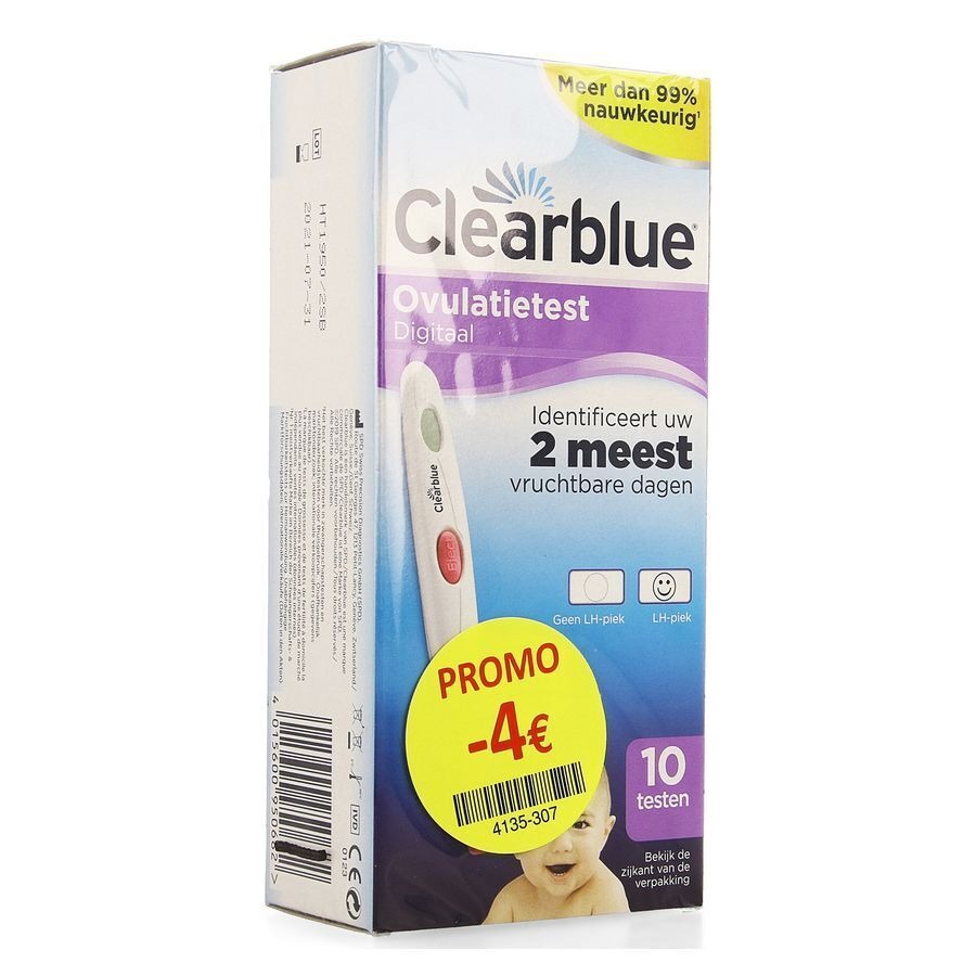 Clearblue Test Ovulation Digital 10 Promo -4€