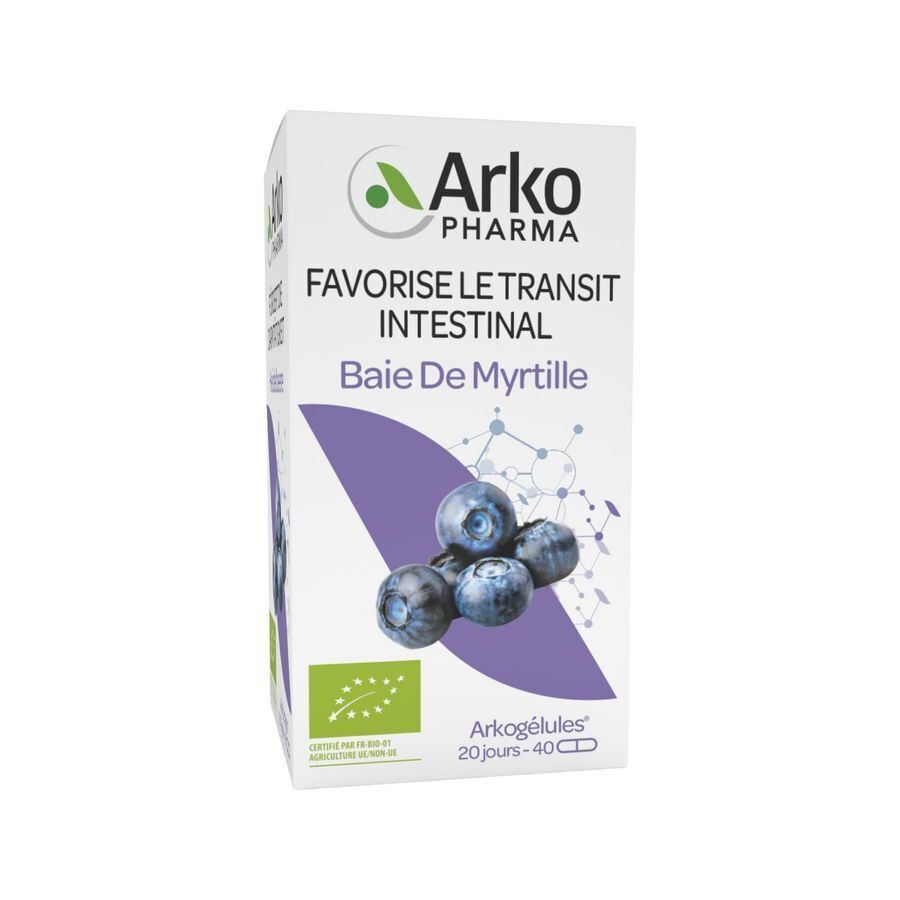 Arkogelules Myrtille Baie Bio Caps 40 Nf