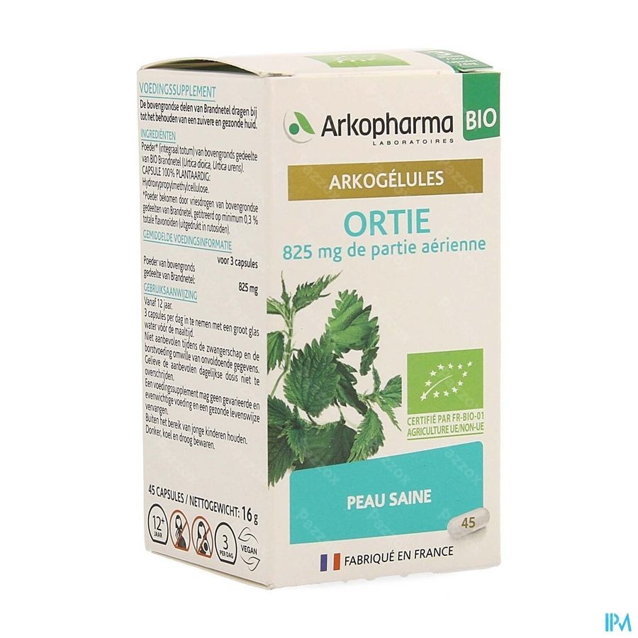 Arkogelules Ortie Bio Caps 45 Nf